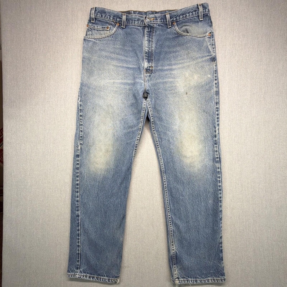 Vintage Levi's 505 Jeans Mens 40x32 (Fits 39x31) Blue Made in USA Distressed